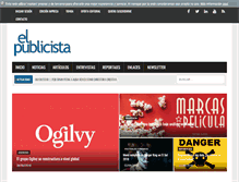 Tablet Screenshot of elpublicista.es